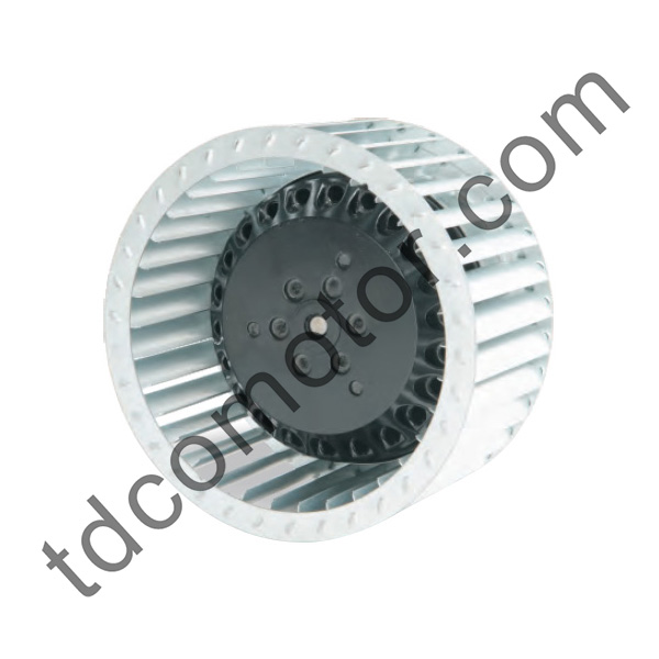 Ventilador centrífugo curvado hacia adelante de 120 mm CA